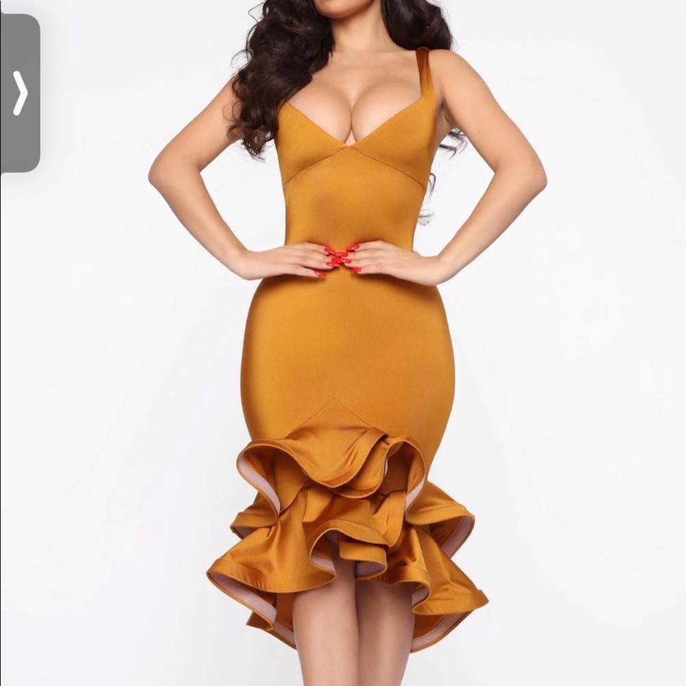 Fashion Nova Ruffle Dress